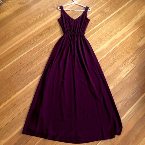 Show Me Your MuMu, Merlot Kendall Maxi Dress, XXS - Picture 11 of 16